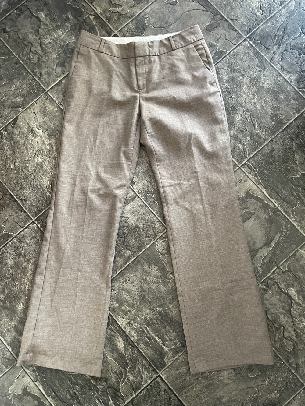 BANANA REPUBLIC Wool Classic Tailored Straight Cut Office Business Trouser Pants